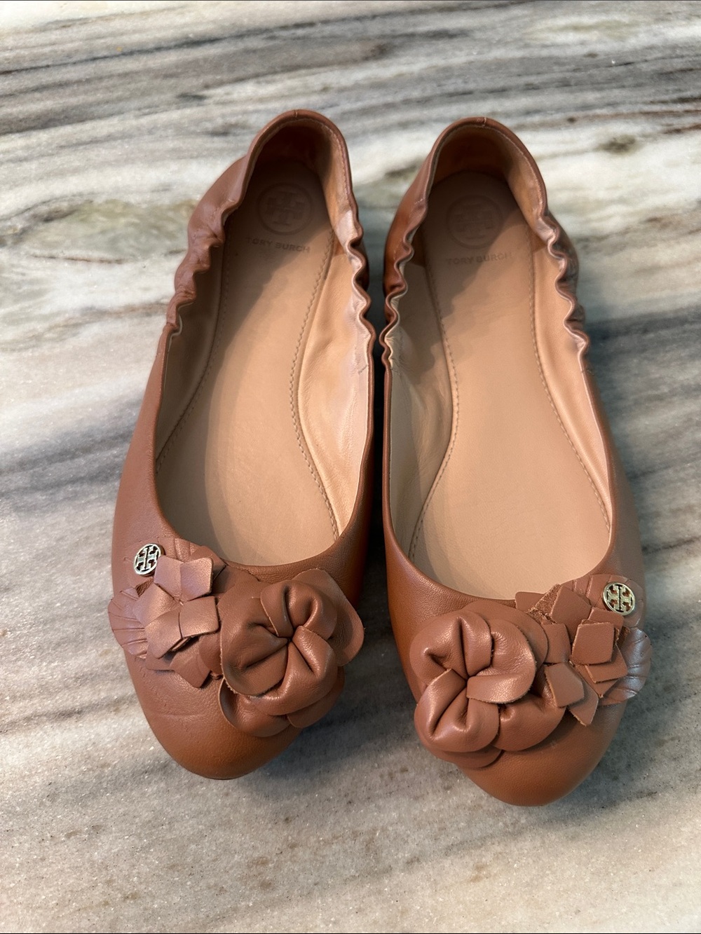 Tory Burch Blossom Ballet Flats-8.5 size
